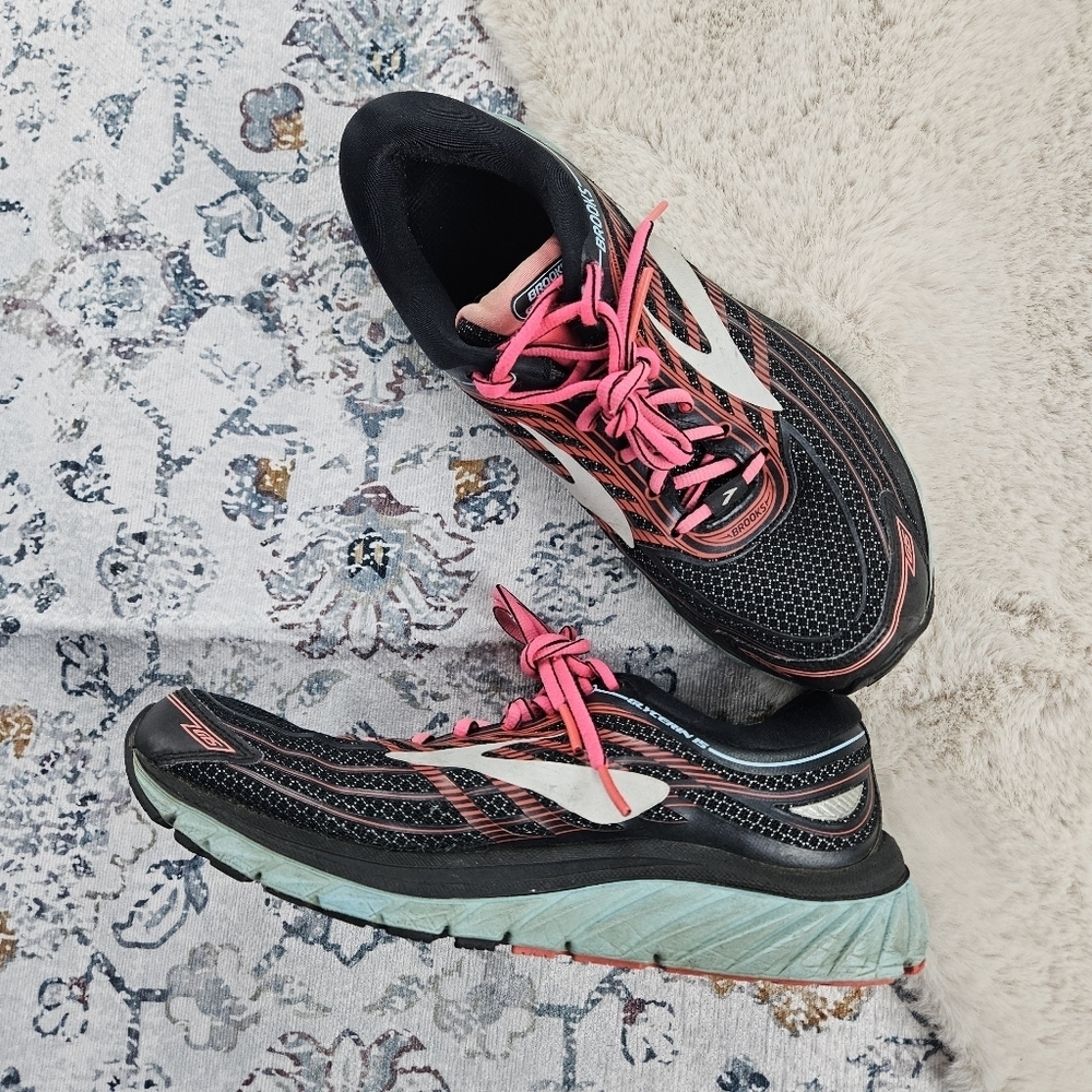 Brooks Glycerin 15 Running Shoes Super DNA Black Pink 1202471B099 US 9 - Picture 3 of 12